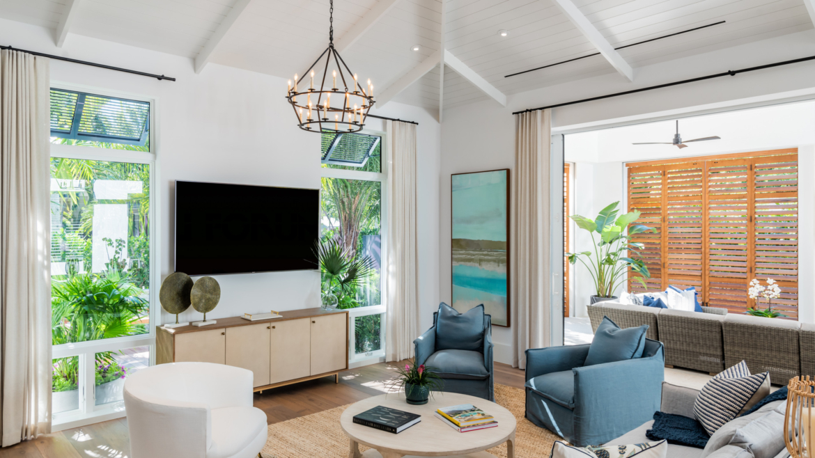 Living room remodeling